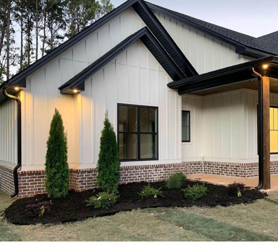 Siding: finished exterior corner